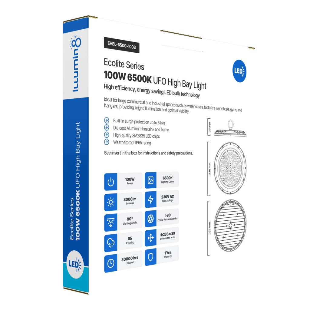 High Bay Light - EHBL-6500-100B 002