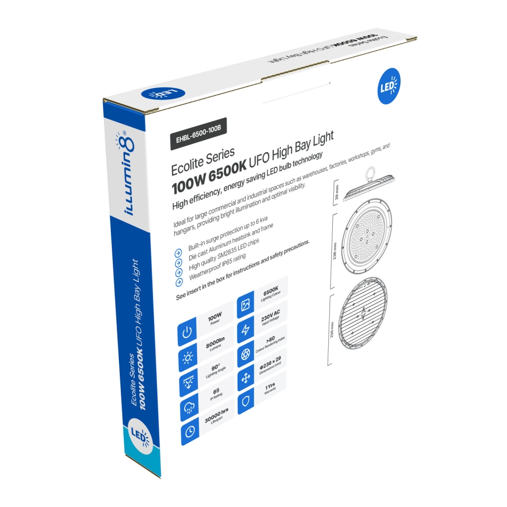 High Bay Light - EHBL-6500-100B 006