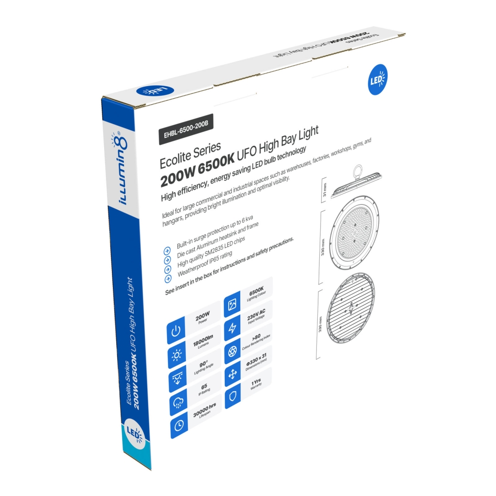 High Bay Light - EHBL-6500-200B 006