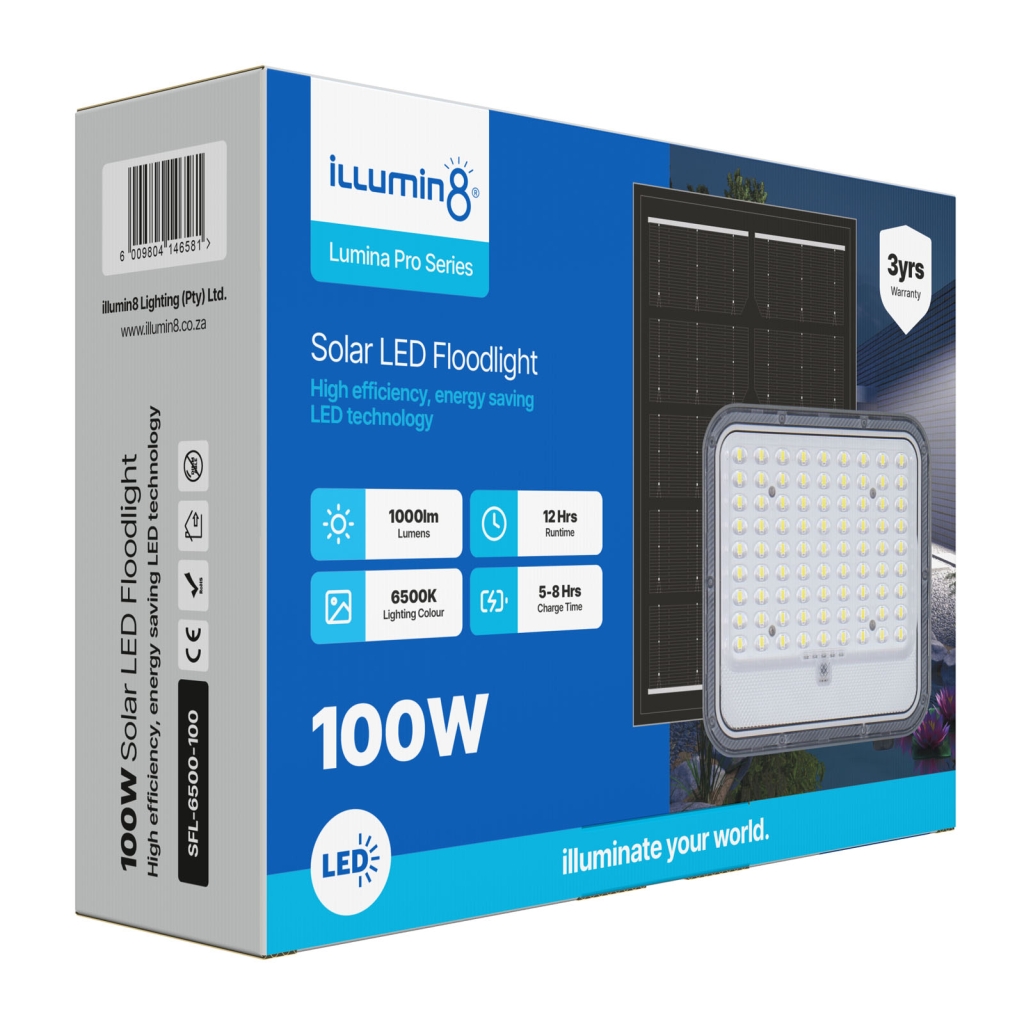Solar Floodlight - SFL-6500-100 001