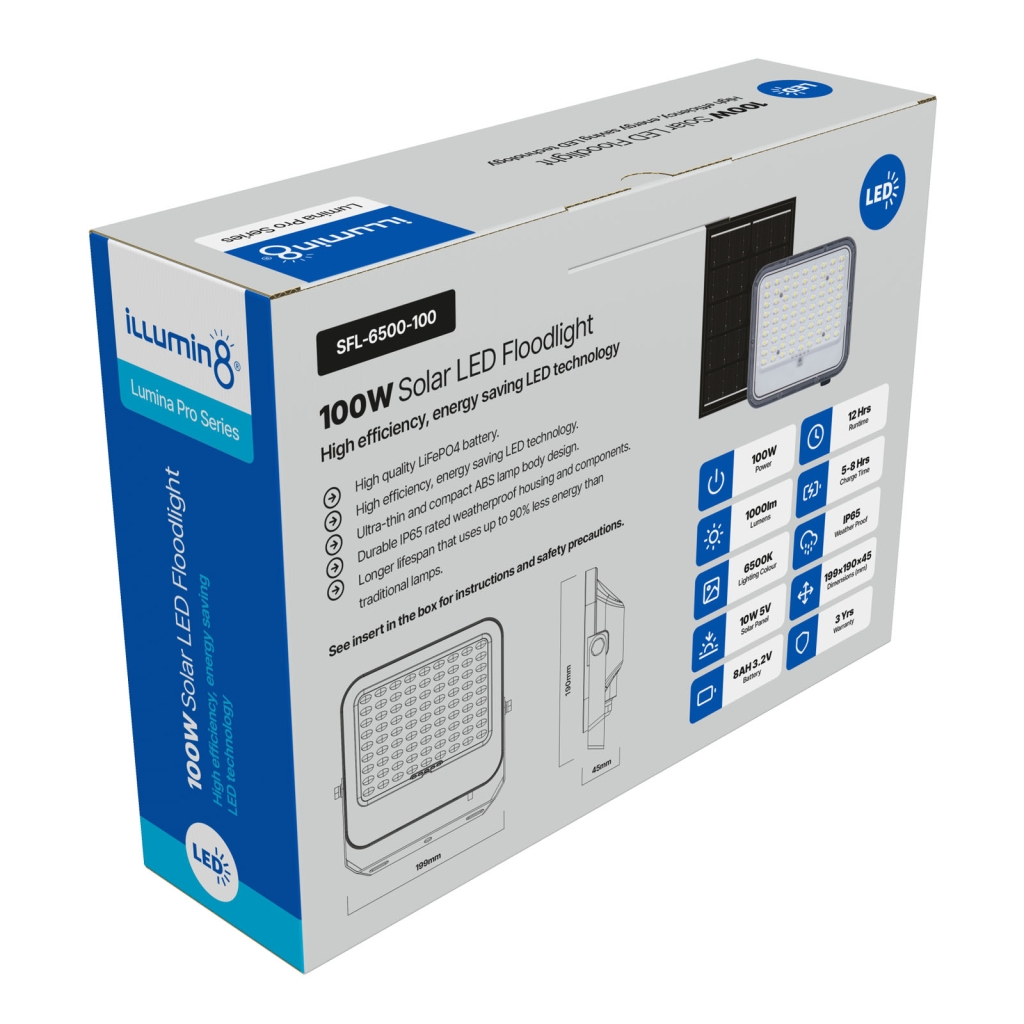 Solar Floodlight - SFL-6500-100 006