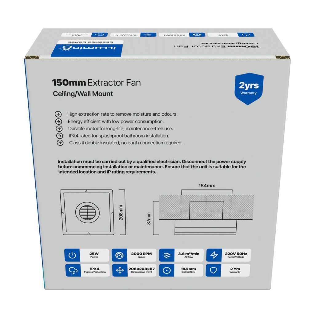 Extractor-Fan---EFE-0150WT-006